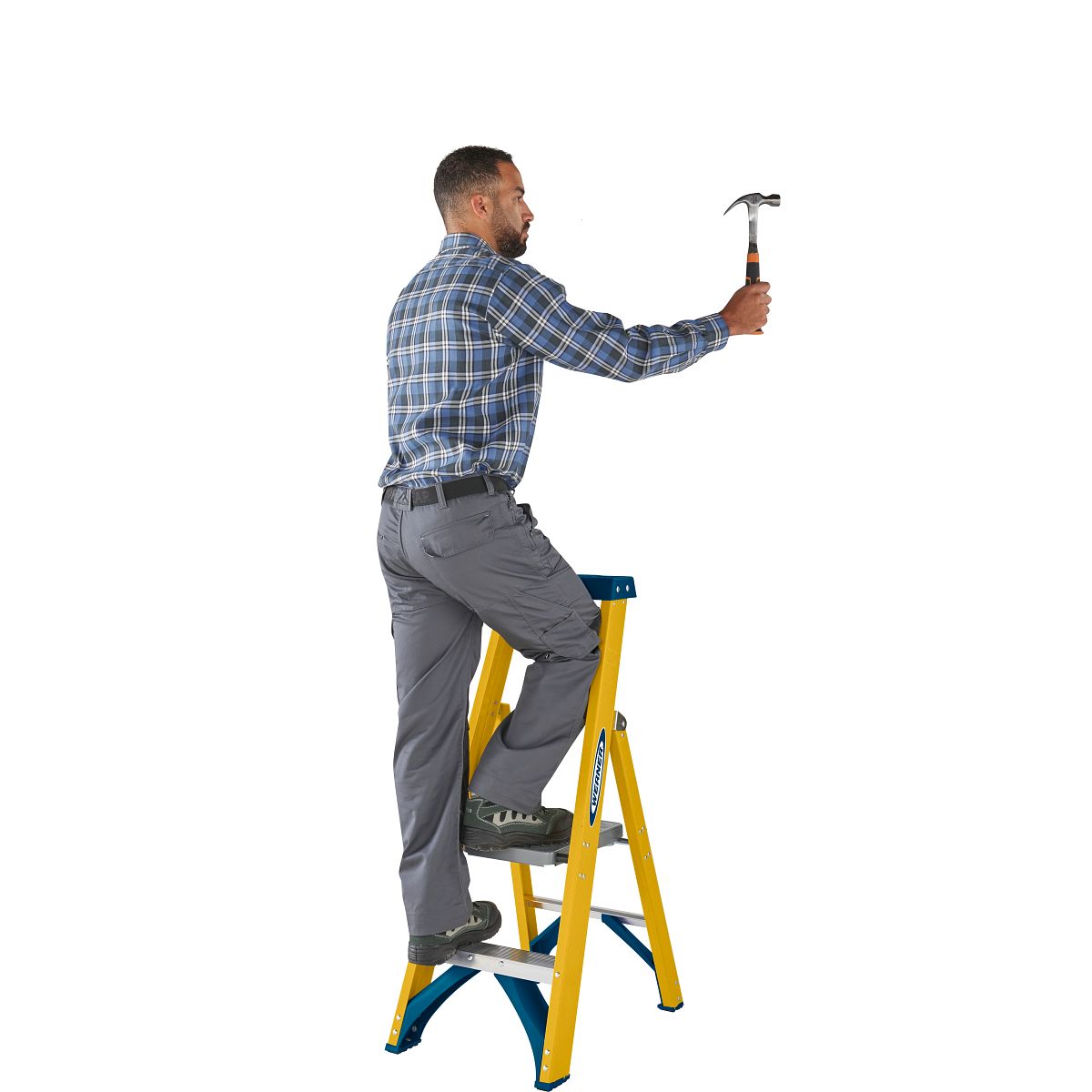 Werner Trade Fibreglass Platform Step Ladder - Image 44