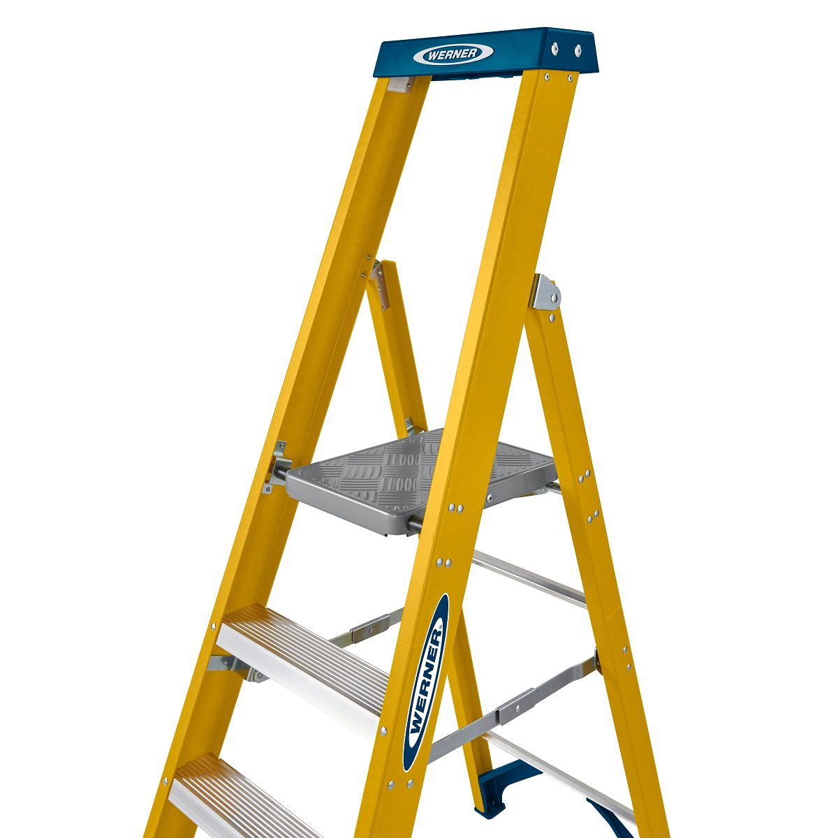 Werner Trade Fibreglass Platform Step Ladder - Image 49
