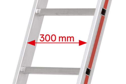 Hymer Red Line 2 Section Combination Ladder (4045) - Image 9