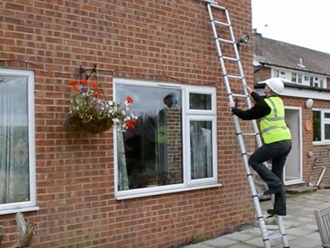 Sterk Systems Youngman Telescopic Ladder