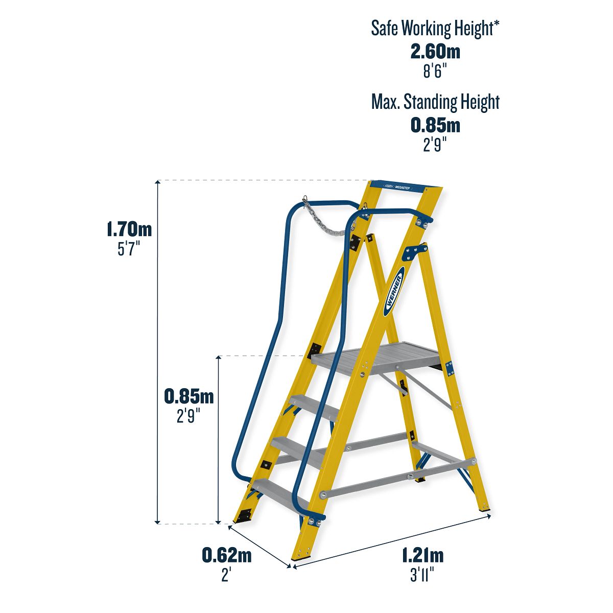 Werner Large Platform GRP Megasteps - Image 17