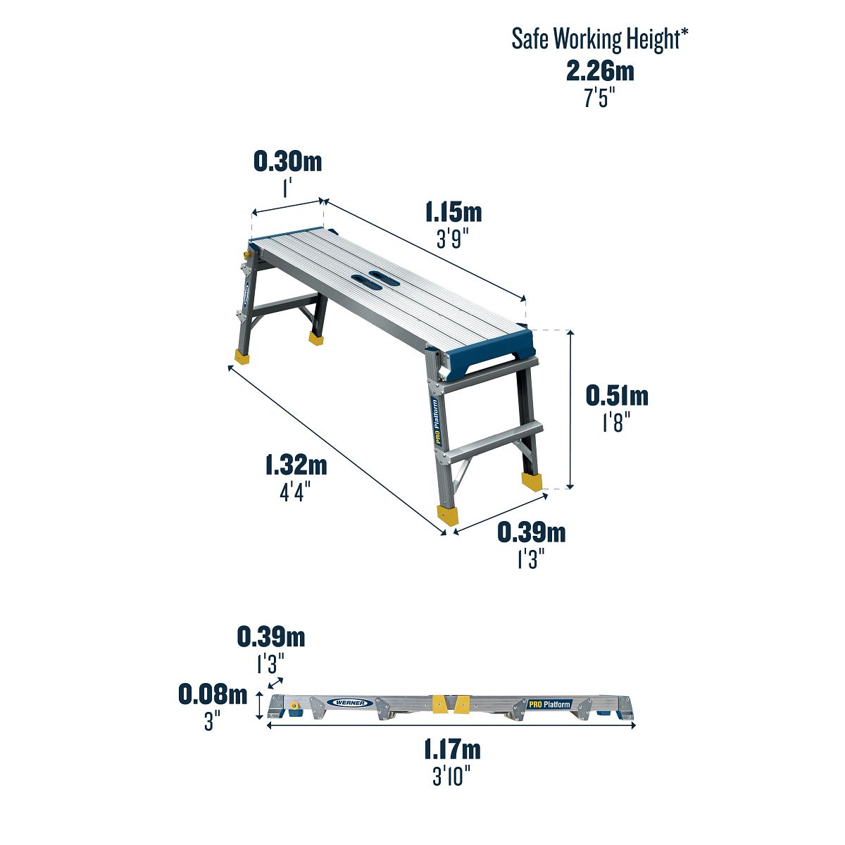 Werner Compact Pro Work Platform - Image 6
