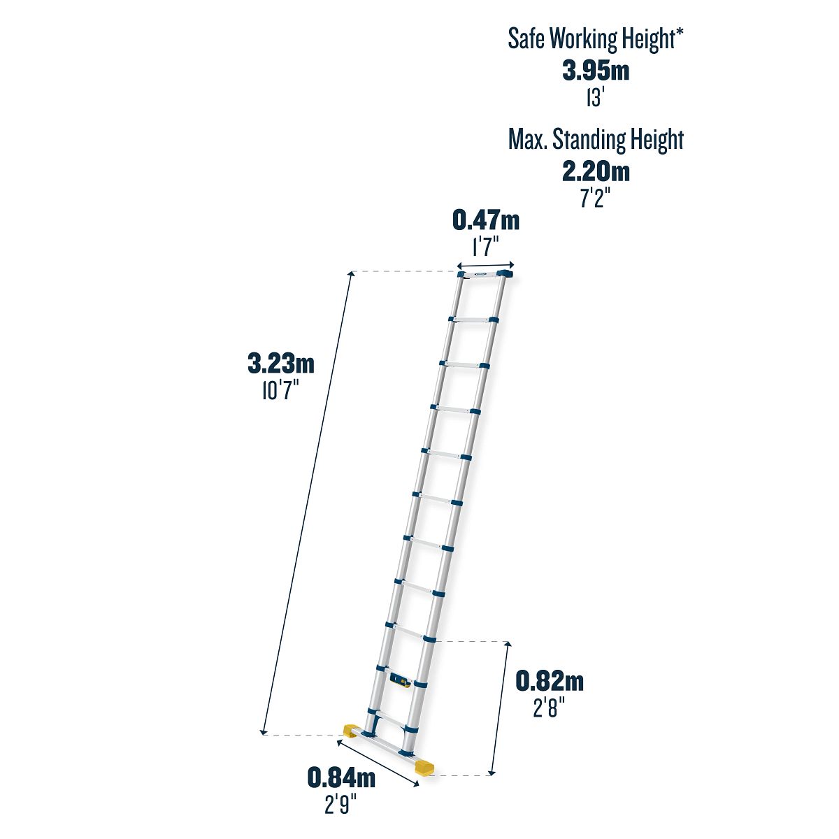 Werner Soft Close Telescopic Extension Ladders - Image 38