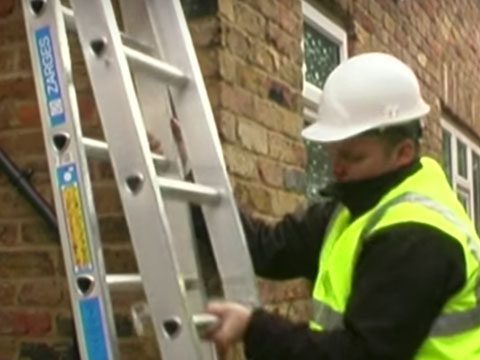 Sterk Systems Zarges Triple Industrial Ladder