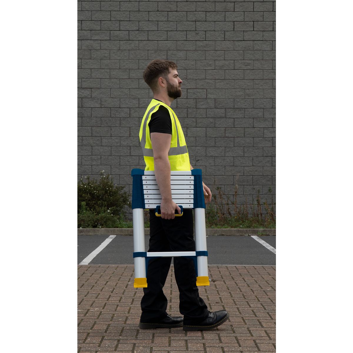 Werner Soft Close Telescopic Extension Ladders - Image 4