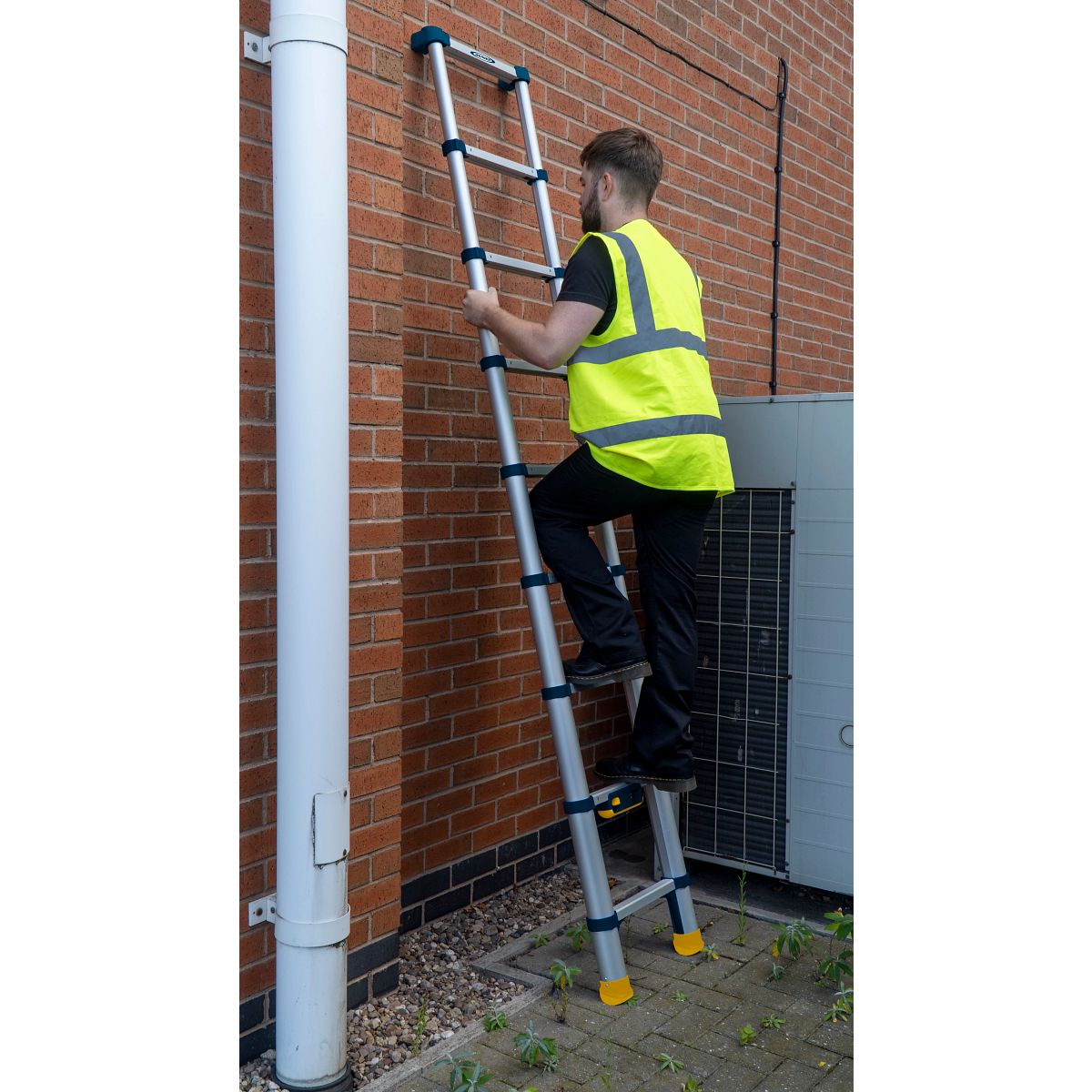 Werner Soft Close Telescopic Extension Ladders - Image 5