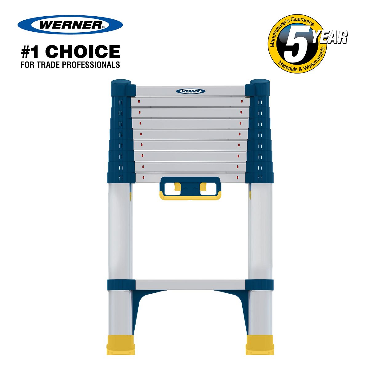 Werner Soft Close Telescopic Extension Ladders - Image 25