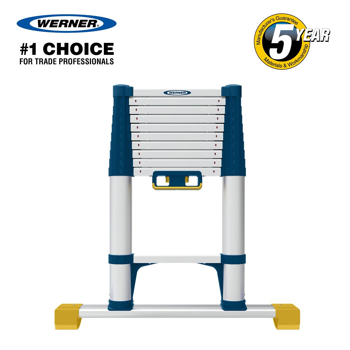 Werner Soft Close Telescopic Extension Ladders - Image 35